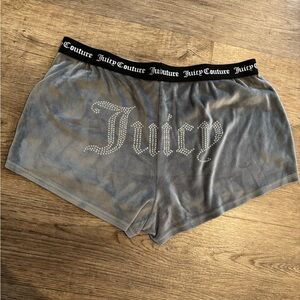 Juicy Couture velour pajama shorts